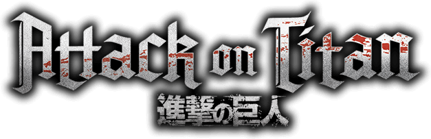 On Attack Titan Word Logo Transparent PNG Image