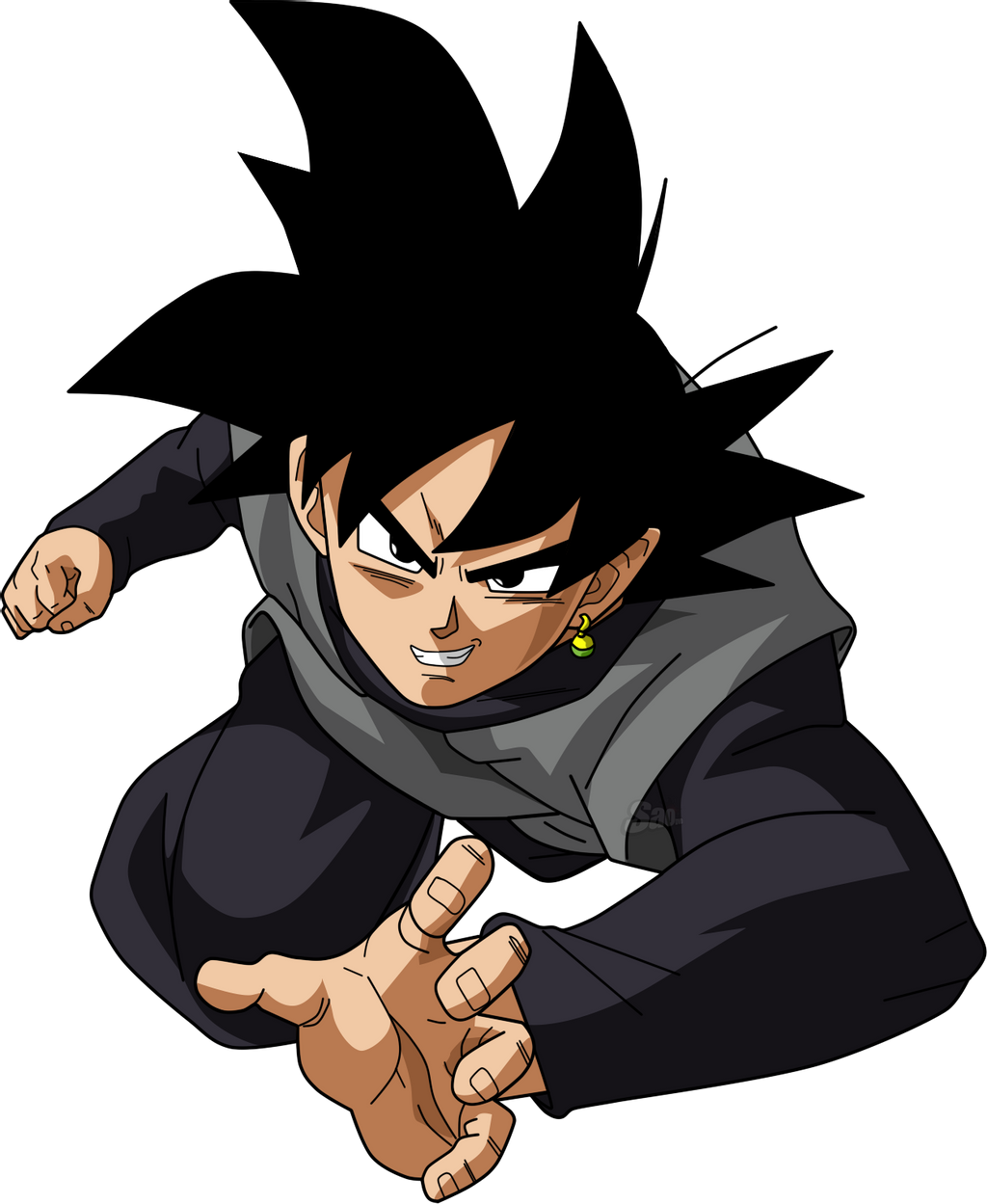 Black Goku PNG File HD Transparent PNG Image