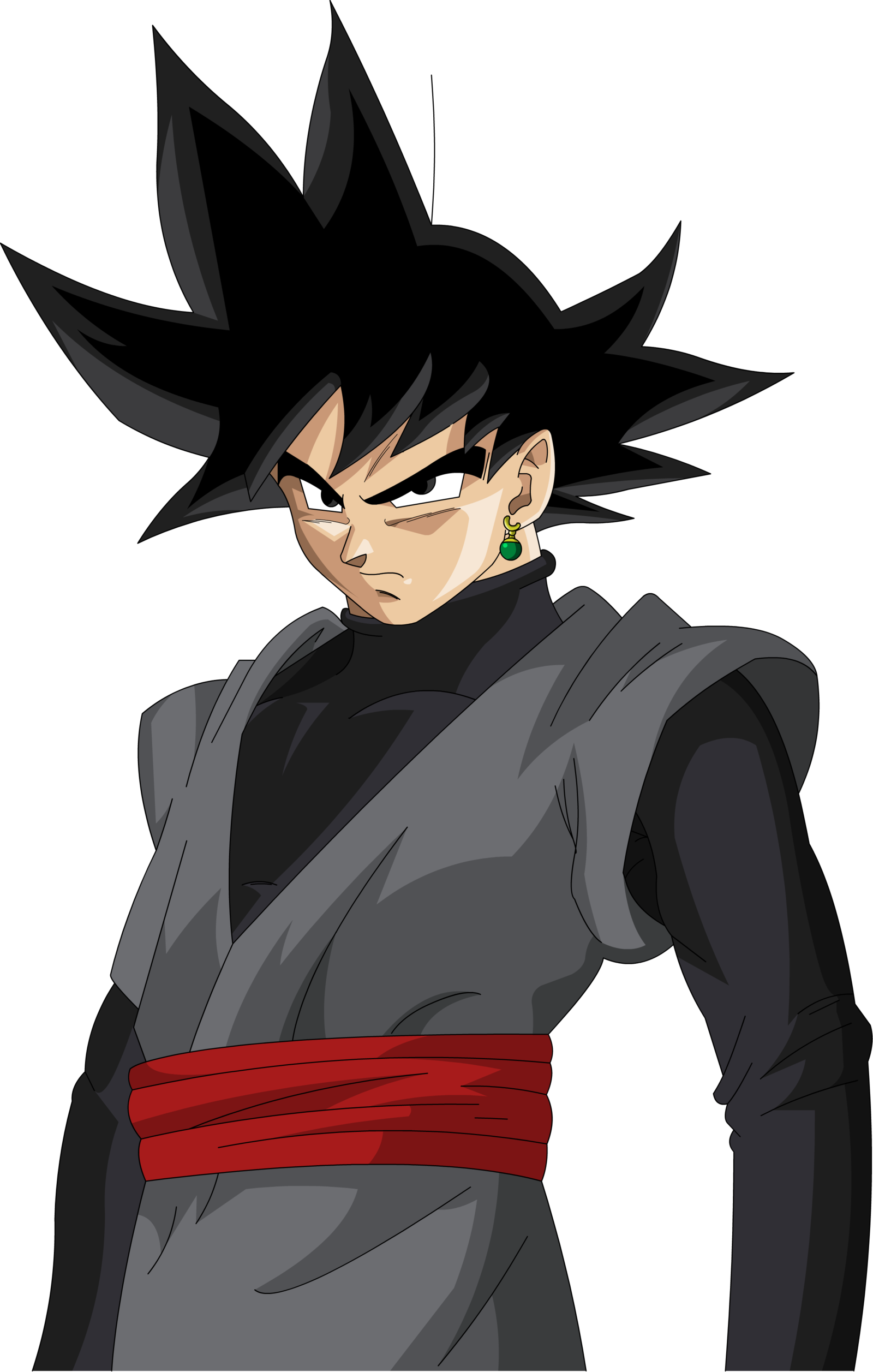 Zamasu Black Goku Free Clipart HD Transparent PNG Image