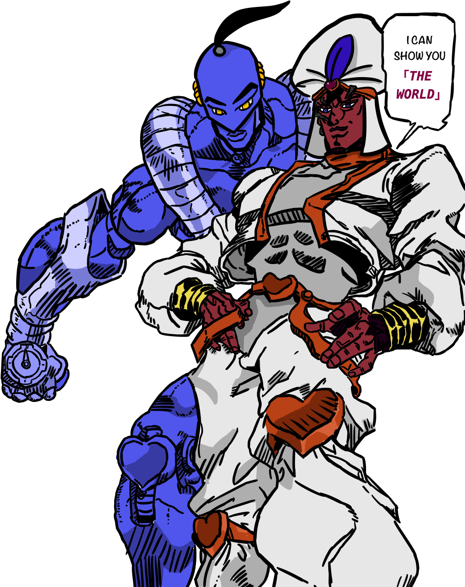 Brando Bizarre Dio Jojo'S Adventure Transparent PNG Image