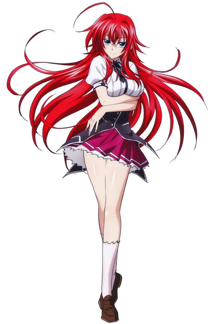 Gremory Angry Rias Free Clipart HQ Transparent PNG Image