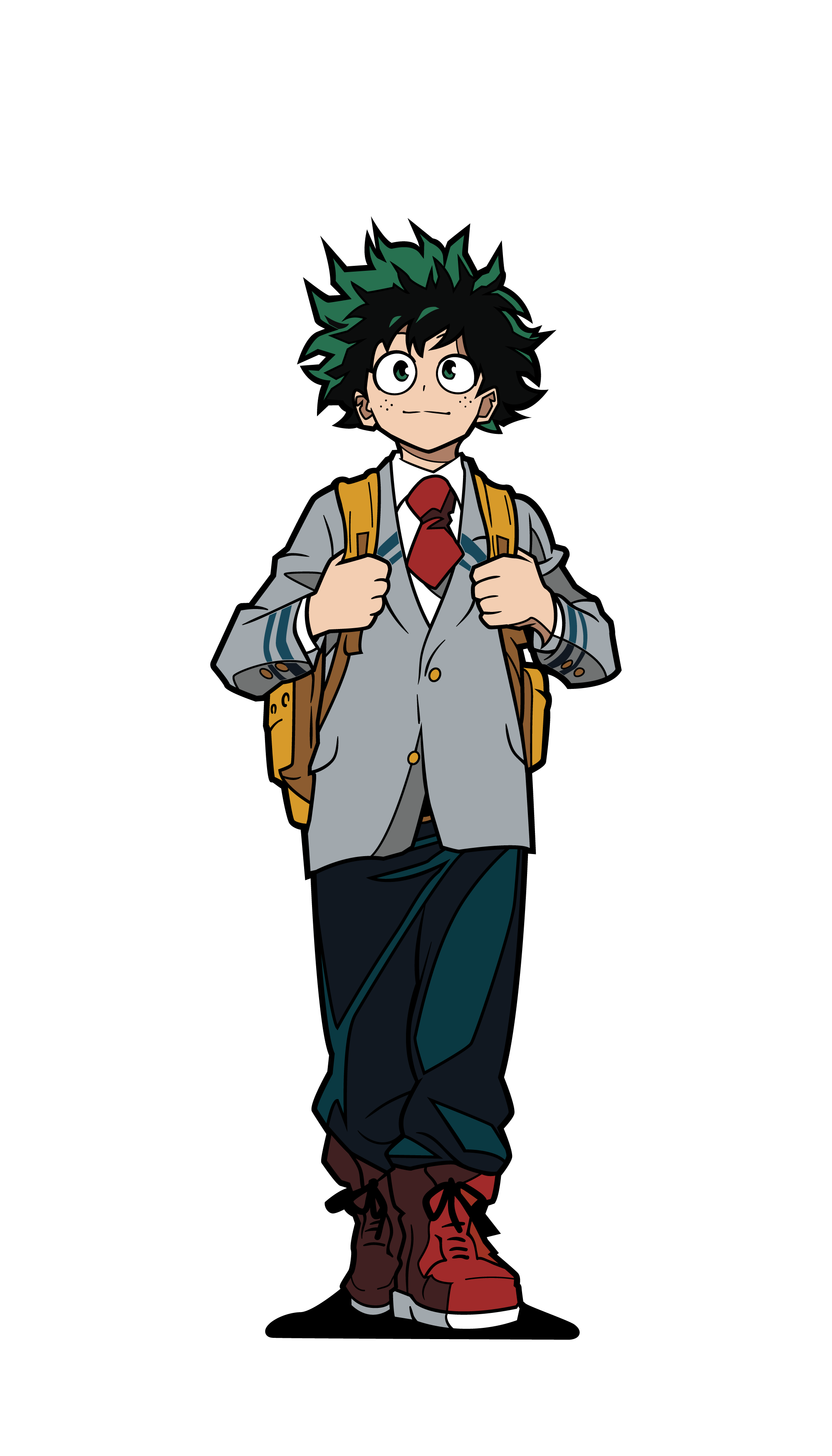 Midoriya Izuku High-Quality HQ Image Free Transparent PNG Image