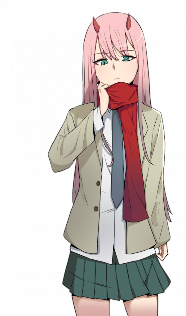 Girl Anime Zero Two PNG Image High Quality Transparent PNG Image