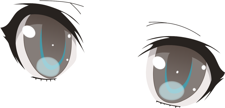 Cute Eyes Anime Free PNG HQ Transparent PNG Image