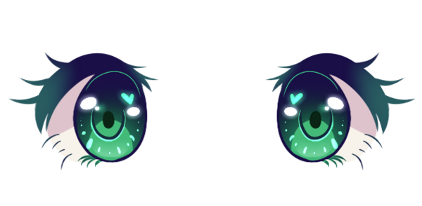 Cute Eyes Anime HQ Image Free Transparent PNG Image