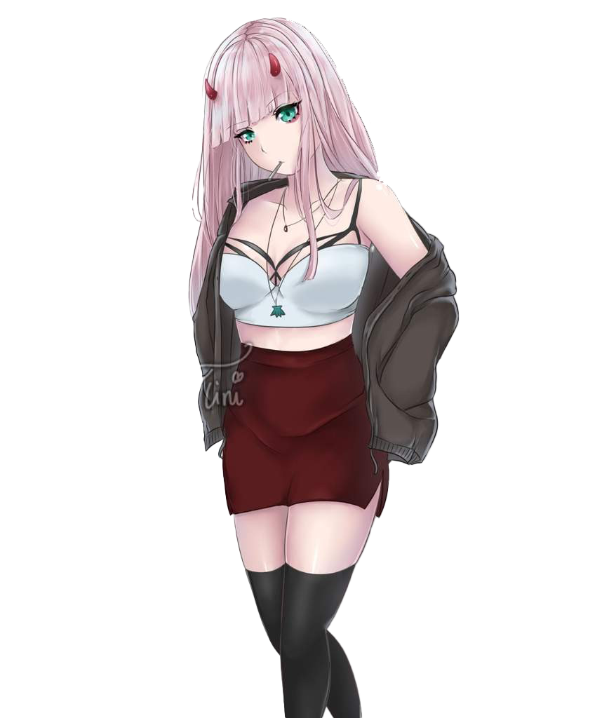 Fanart Zero Two Free Transparent Image HD Transparent PNG Image