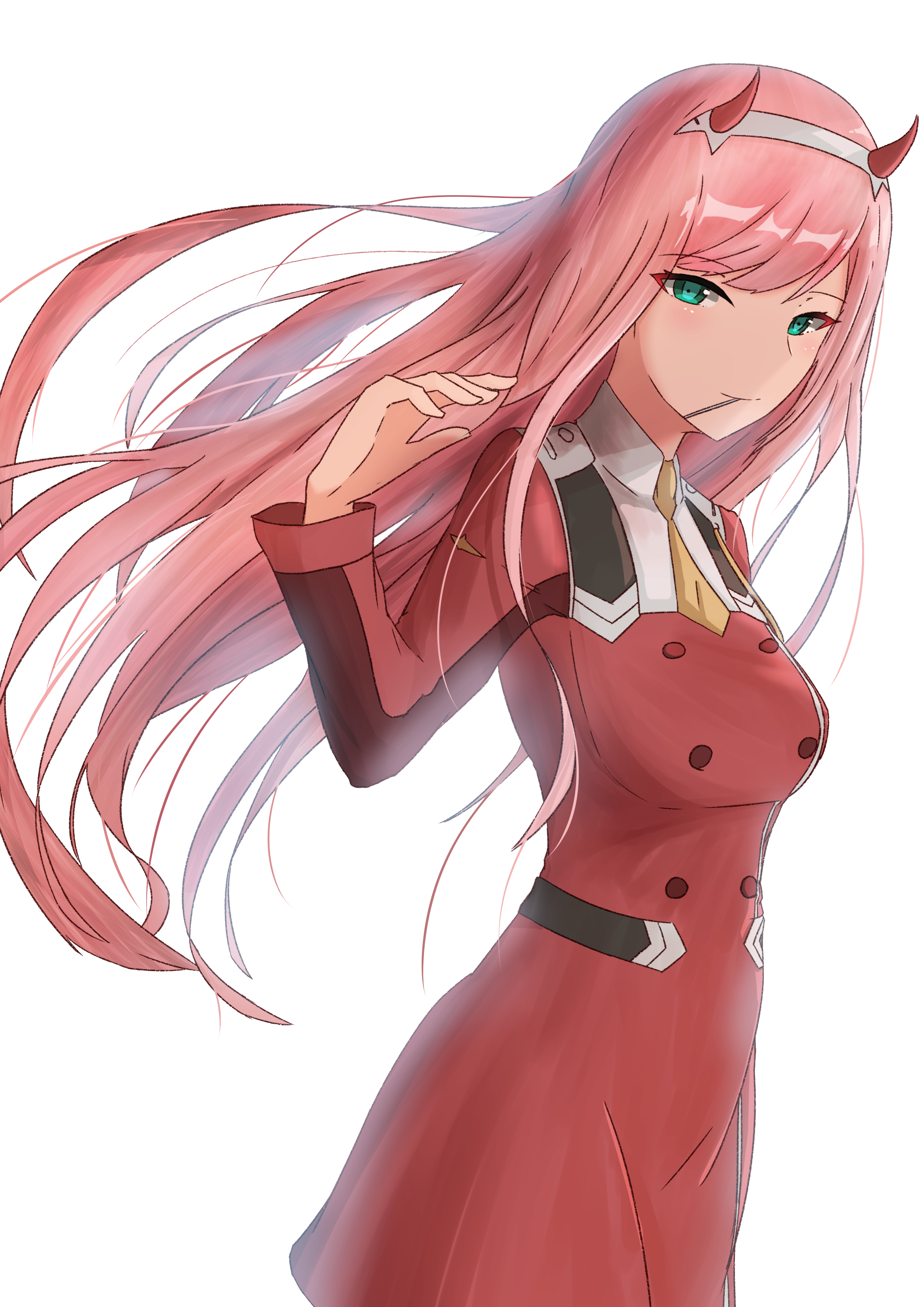 Fanart Images Zero Two Download HQ Transparent PNG Image