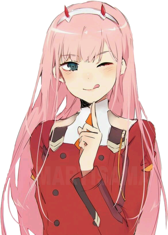 Zero Two HQ Image Free Transparent PNG Image