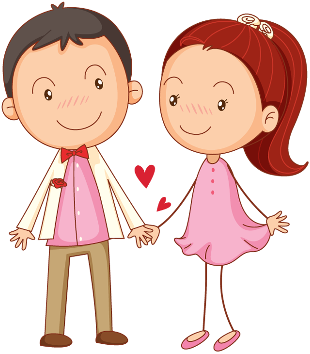 Chibi Couple Love Anime Free Download PNG HQ Transparent PNG Image