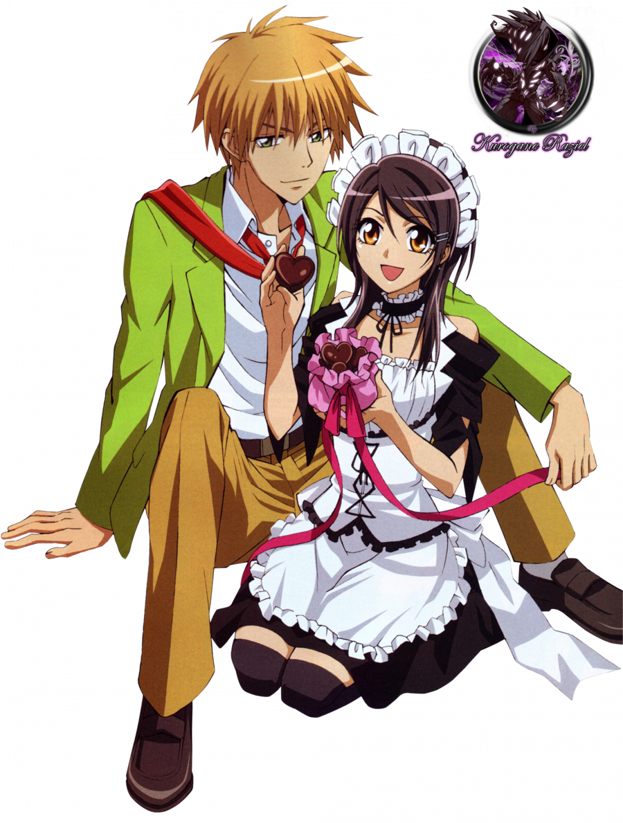 High School Couple Anime Free Clipart HD Transparent PNG Image