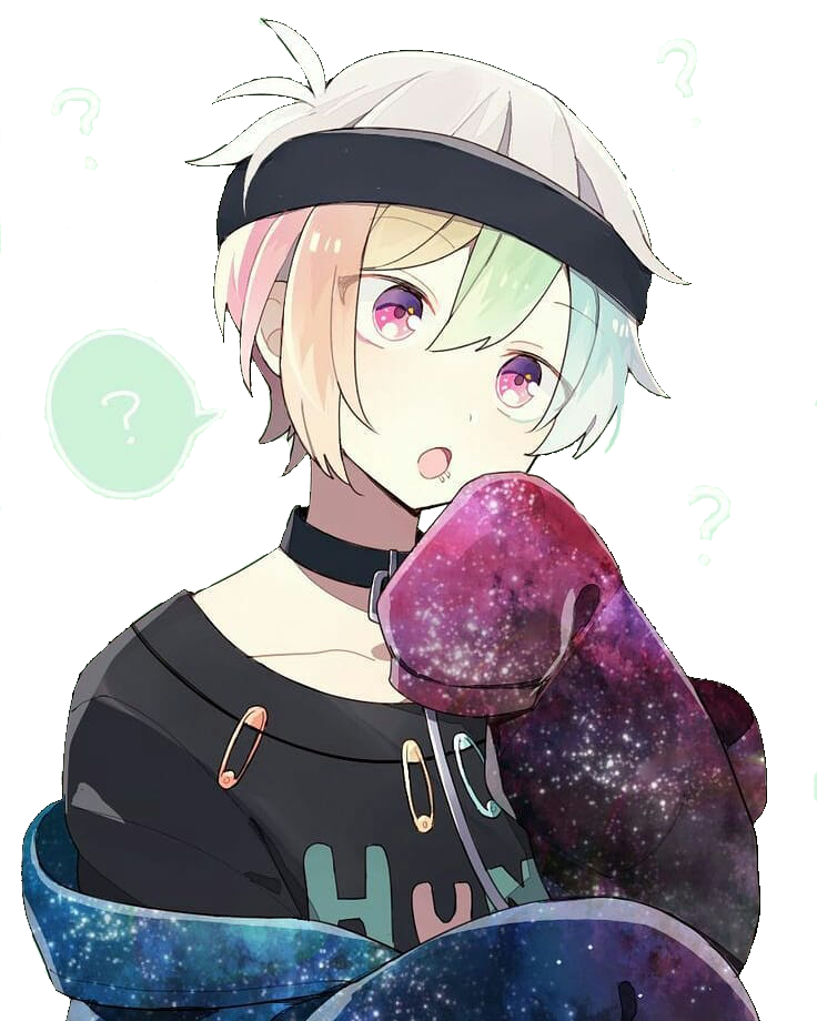 Boy Anime Aesthetic Free Clipart HQ Transparent PNG Image