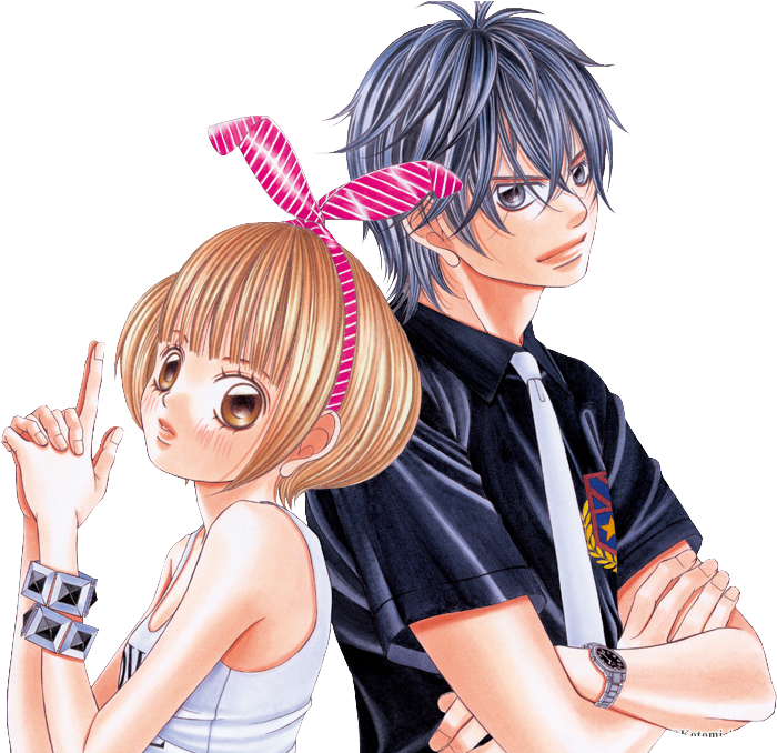 High School Couple Anime PNG Image High Quality Transparent PNG Image