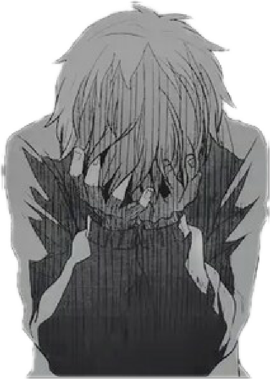 Boy Anime Sad PNG Download Free Transparent PNG Image