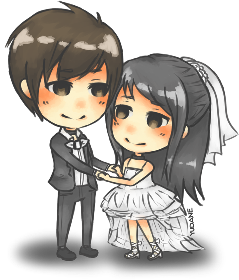 Chibi Couple Anime Free Download PNG HD Transparent PNG Image