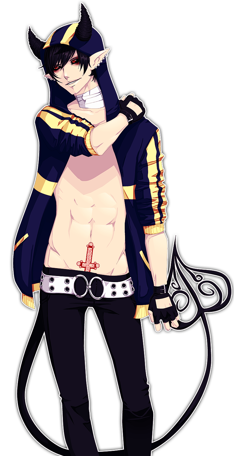 Boy Demon Anime Free Clipart HD Transparent PNG Image