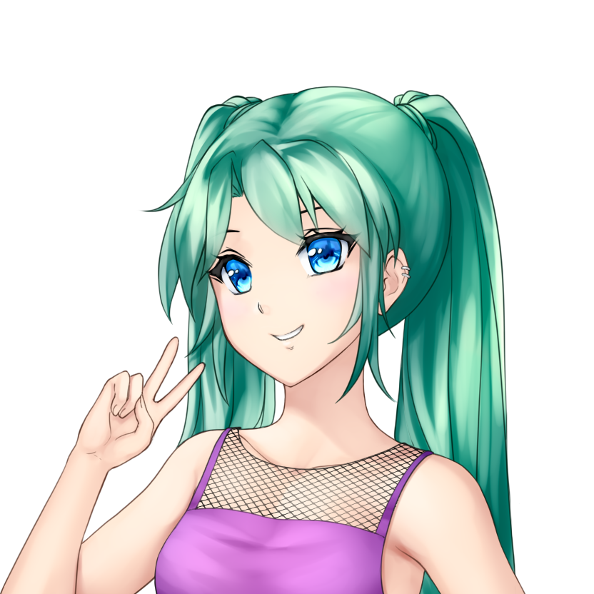 Girl Anime Aesthetic PNG Download Free Transparent PNG Image