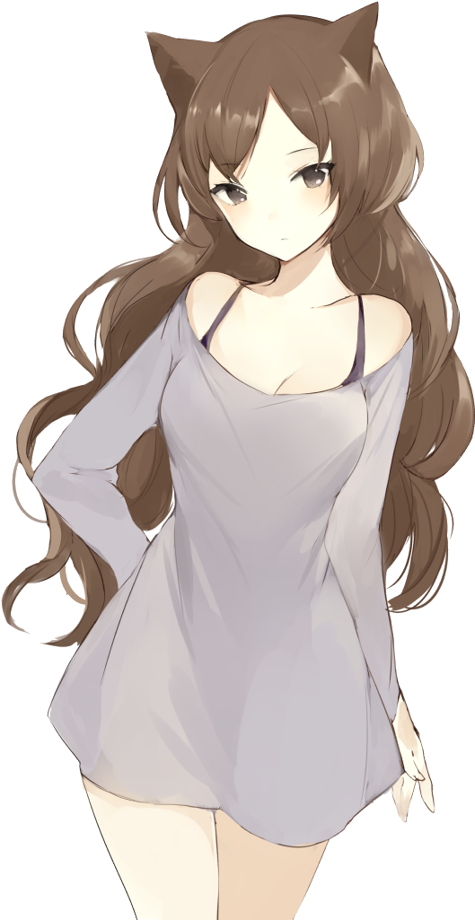 Girl Anime Aesthetic Free Download Image Transparent PNG Image