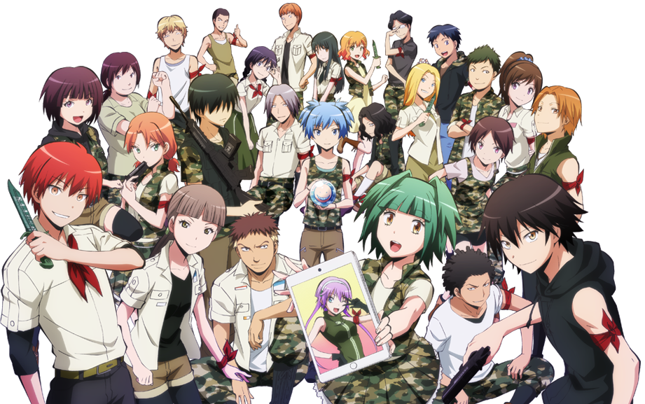 Classroom Assassination Characters HD Image Free Transparent PNG Image