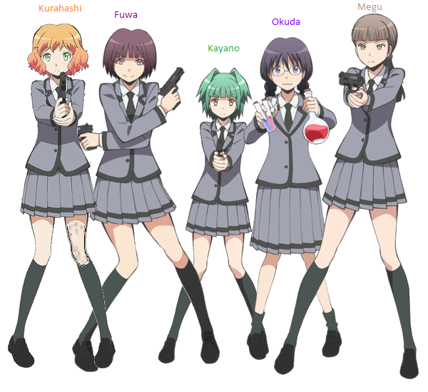 Classroom Assassination Characters Free Download PNG HQ Transparent PNG Image