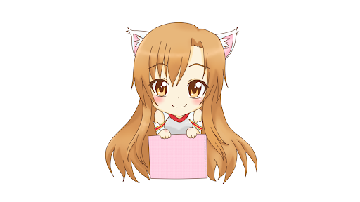 Chibi Asuna HQ Image Free Transparent PNG Image