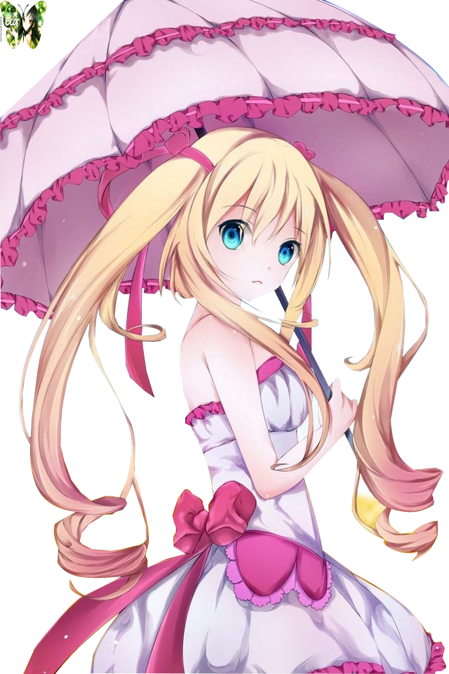 Beautiful Girl Anime Render Download Free Image Transparent PNG Image