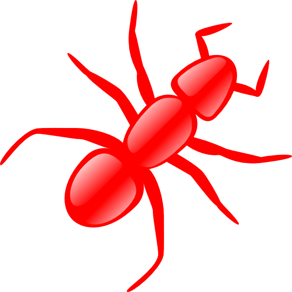 Ant Vector Free Clipart HD Transparent PNG Image