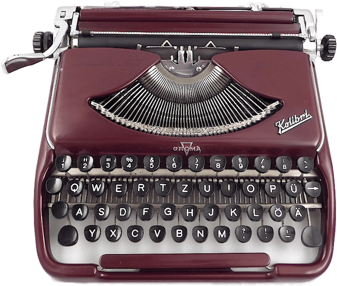 Antique Portable Typewriter PNG Download Free Transparent PNG Image