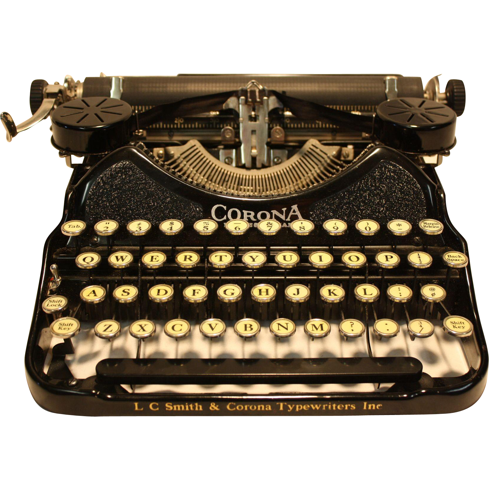 Antique Picture Portable Typewriter Free Download PNG HQ Transparent PNG Image