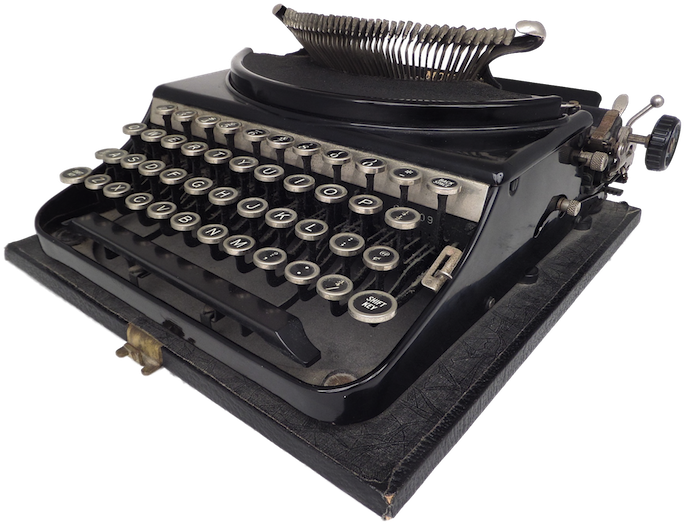 Antique Portable Typewriter Free Clipart HD Transparent PNG Image