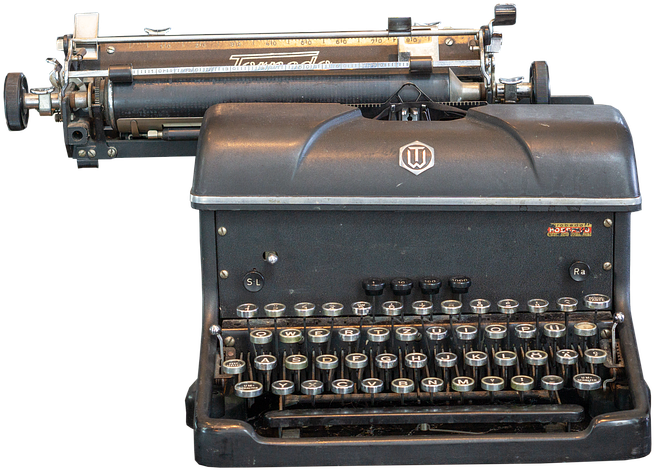 Antique Portable Typewriter Free Transparent Image HQ Transparent PNG Image