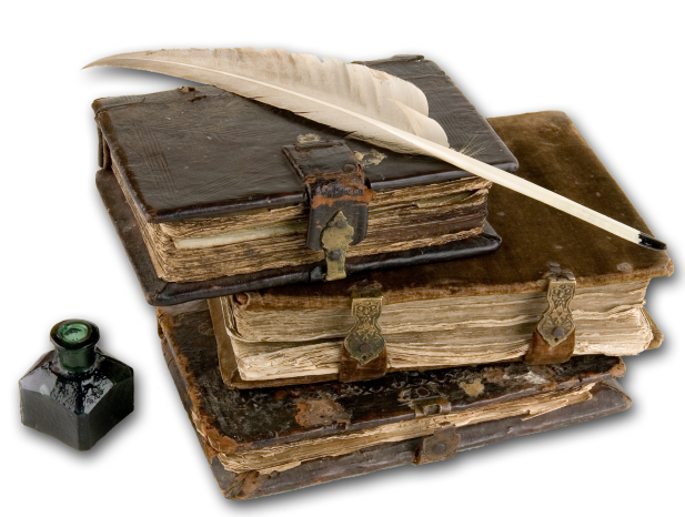 Antique Book Stack Free Clipart HD Transparent PNG Image