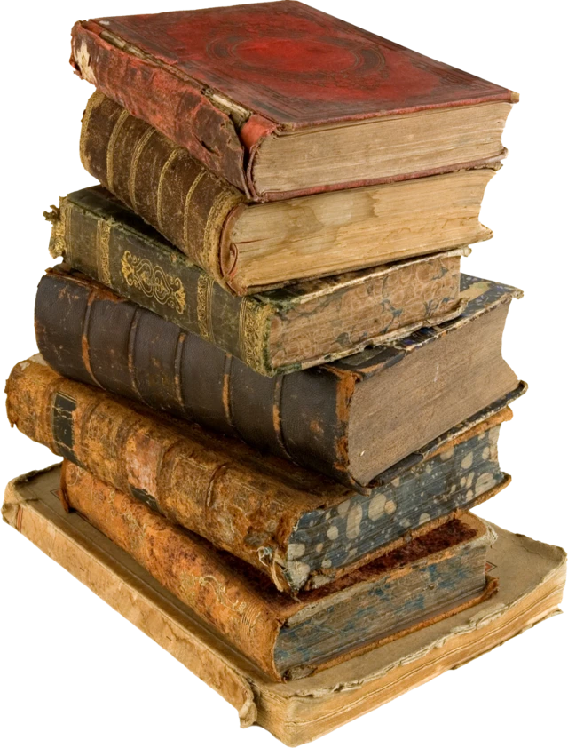 Antique Photos Book Stack Free Photo Transparent PNG Image