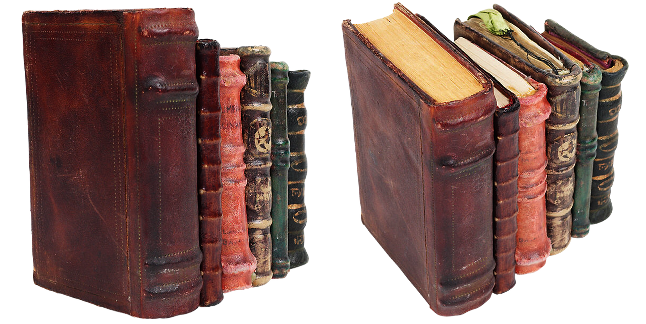 Antique Book Pic Stack Free Clipart HD Transparent PNG Image