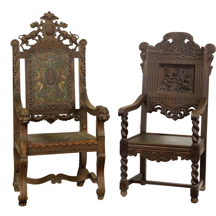 Antique Picture Chair PNG Download Free Transparent PNG Image