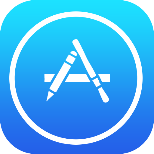 Blue Symbol Appstore Brand Area Download HQ PNG Transparent PNG Image