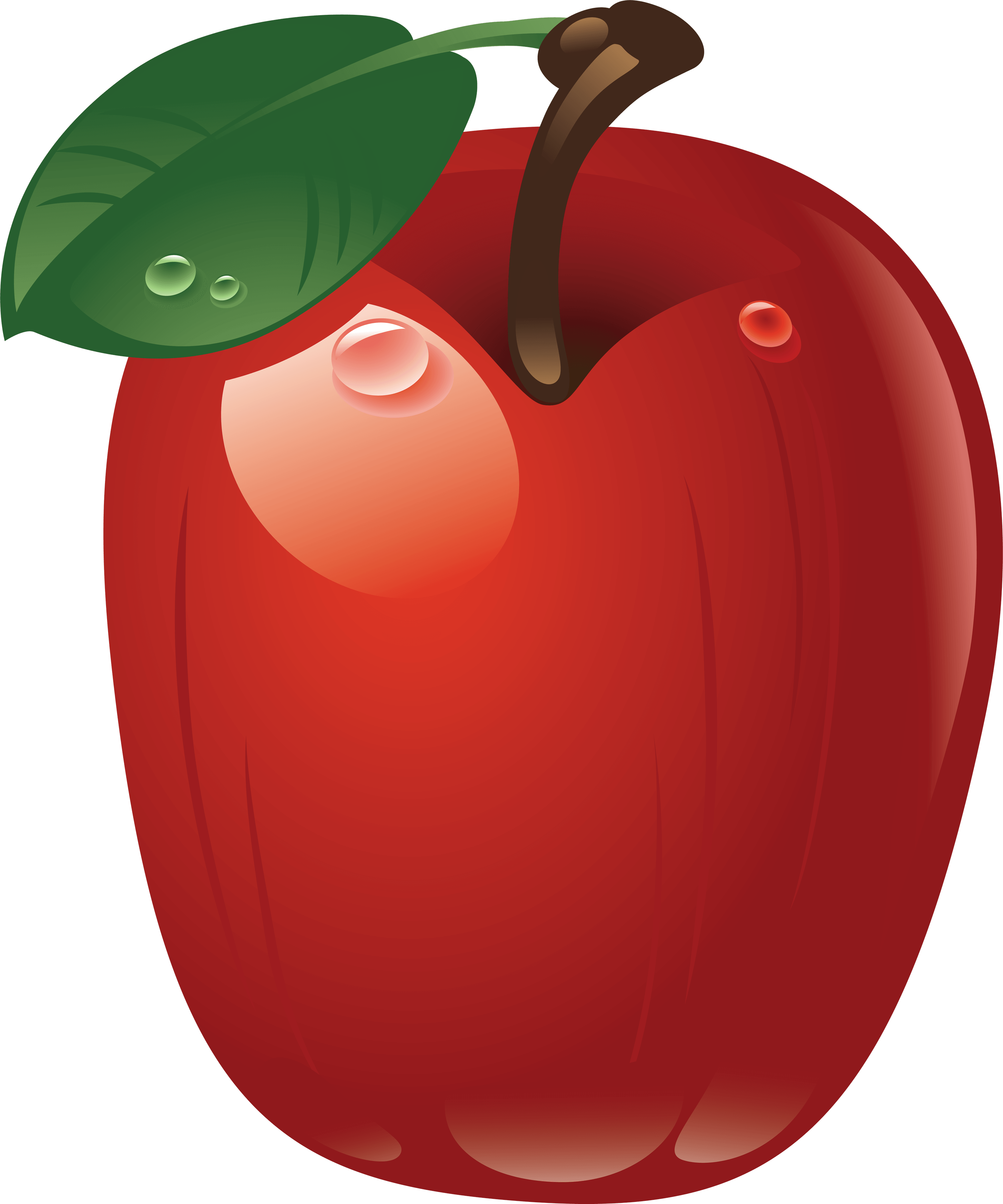 Red Apple Png Image Transparent PNG Image