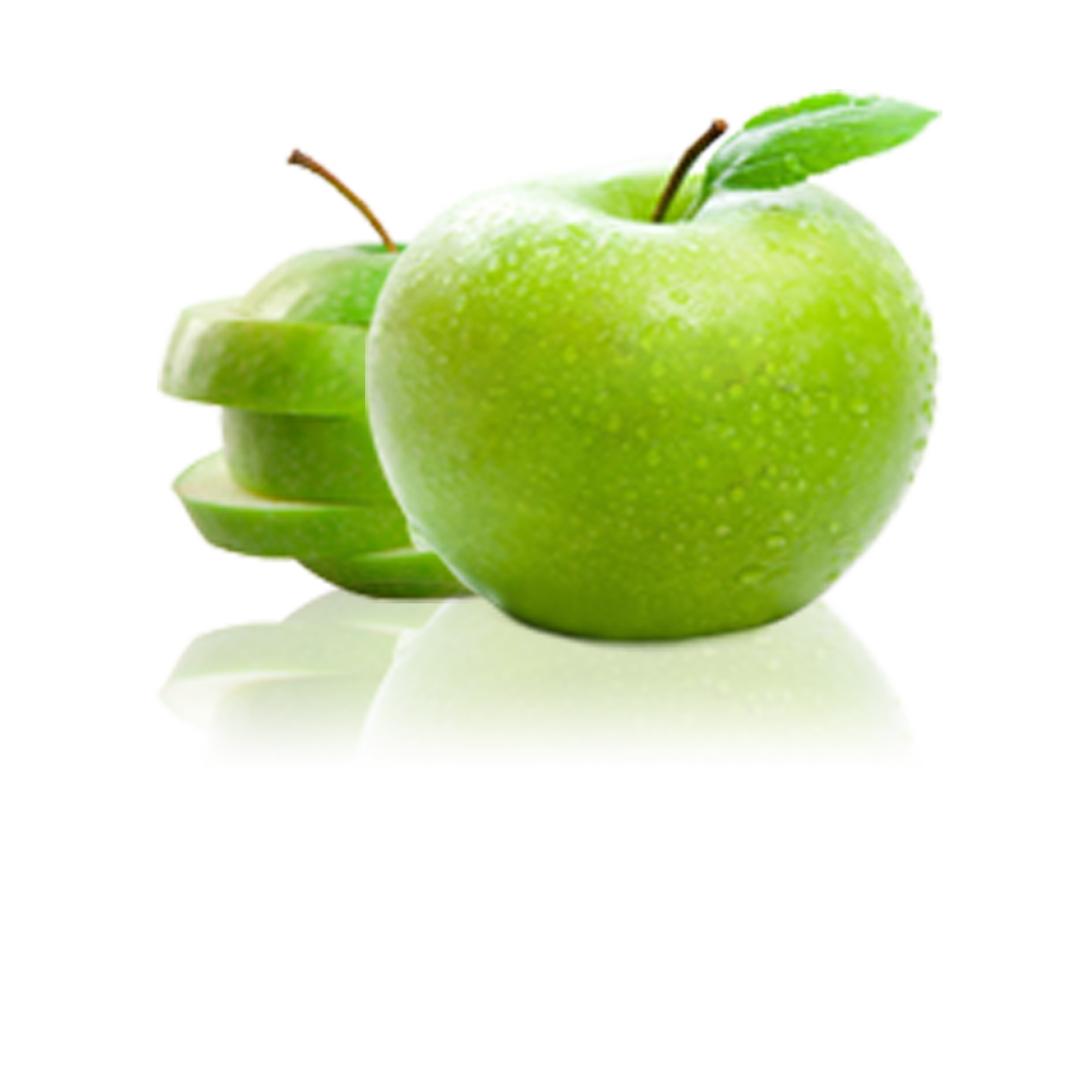 Apple Manzana Smith Fruit Verde Green Granny Transparent PNG Image