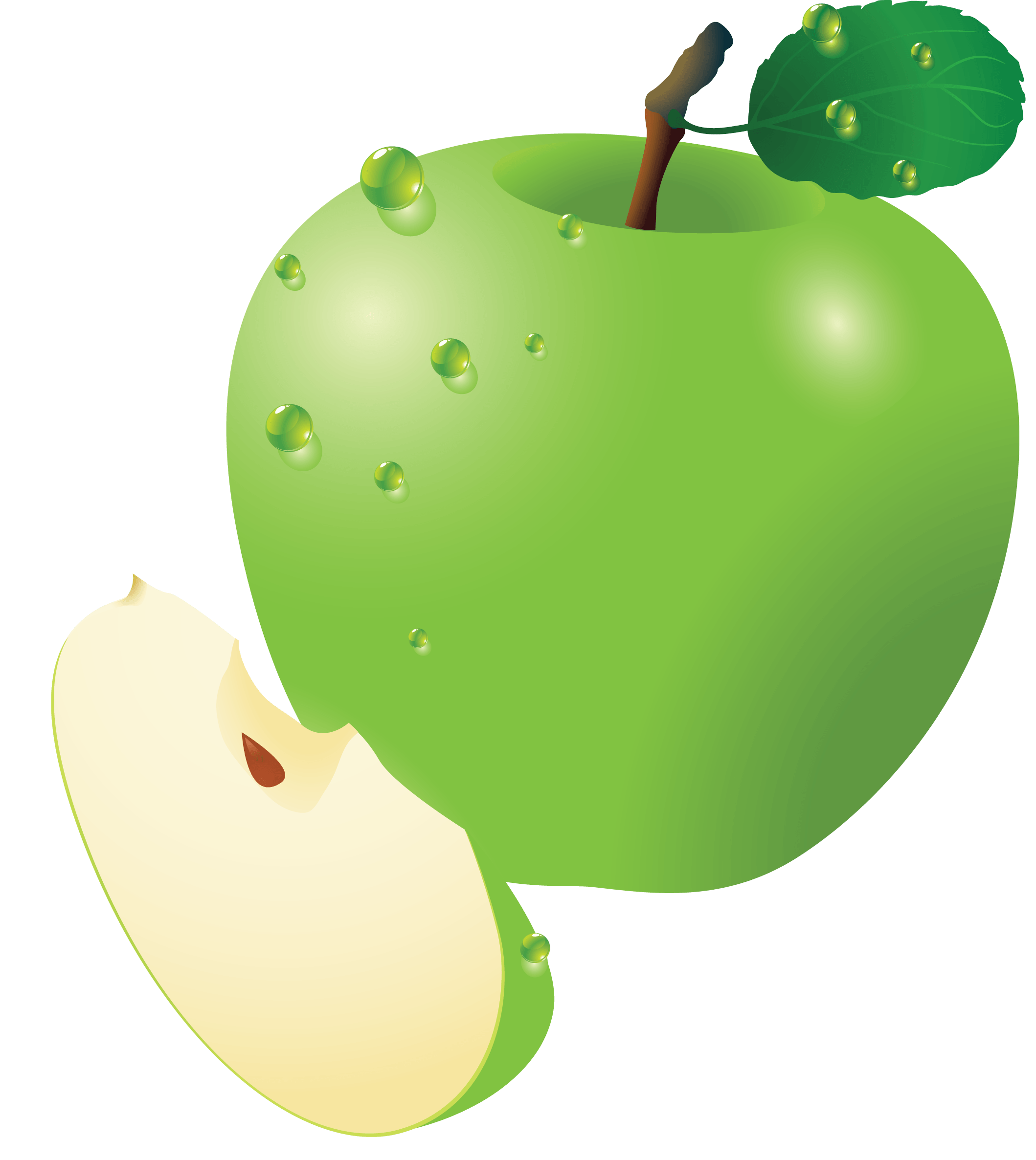 Green Apple Png Image Transparent PNG Image