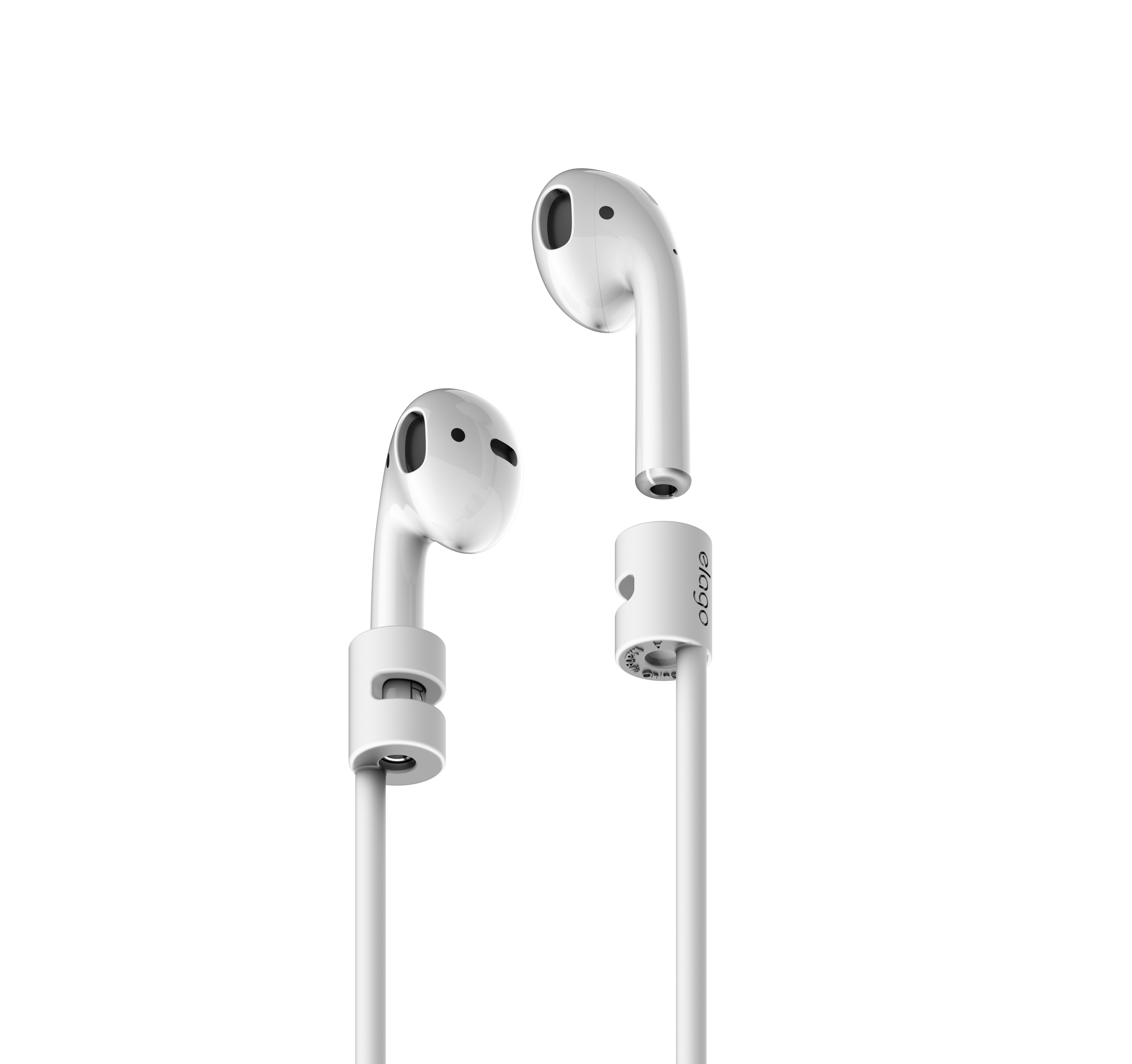 Airpods Headphones Strap Iphone Elago Technology Transparent PNG Image