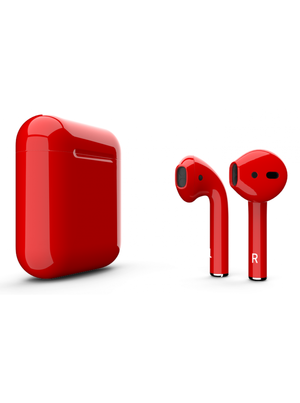 Color Airpods Technology Apple Red Download HD PNG Transparent PNG Image