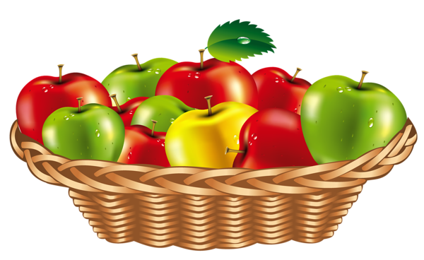 Basket Apple PNG Download Free Transparent PNG Image