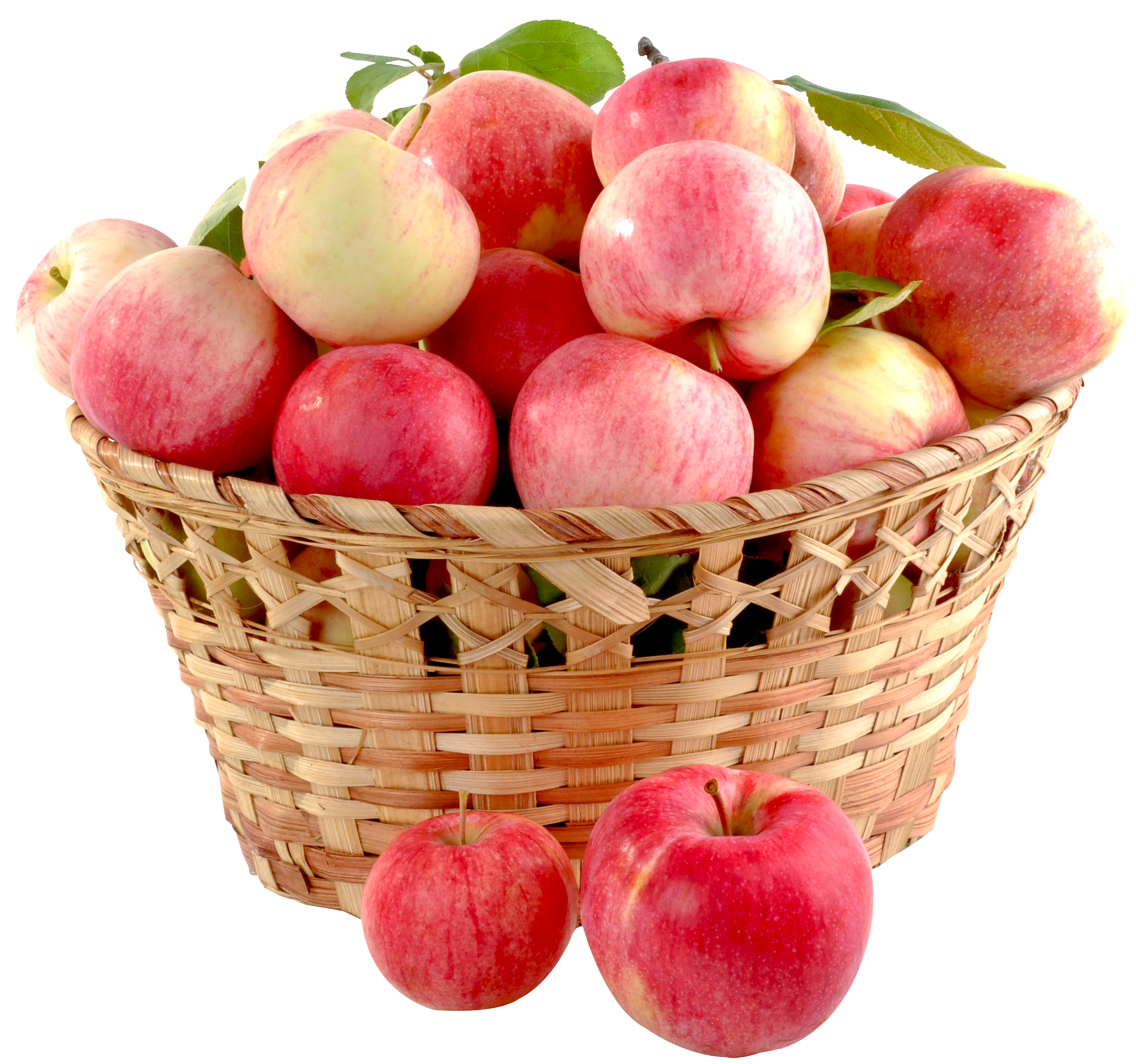 Basket Picture Apple Free PNG HQ Transparent PNG Image