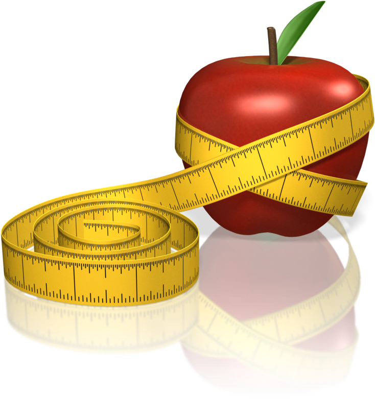 Tape Apple Measure Free HQ Image Transparent PNG Image