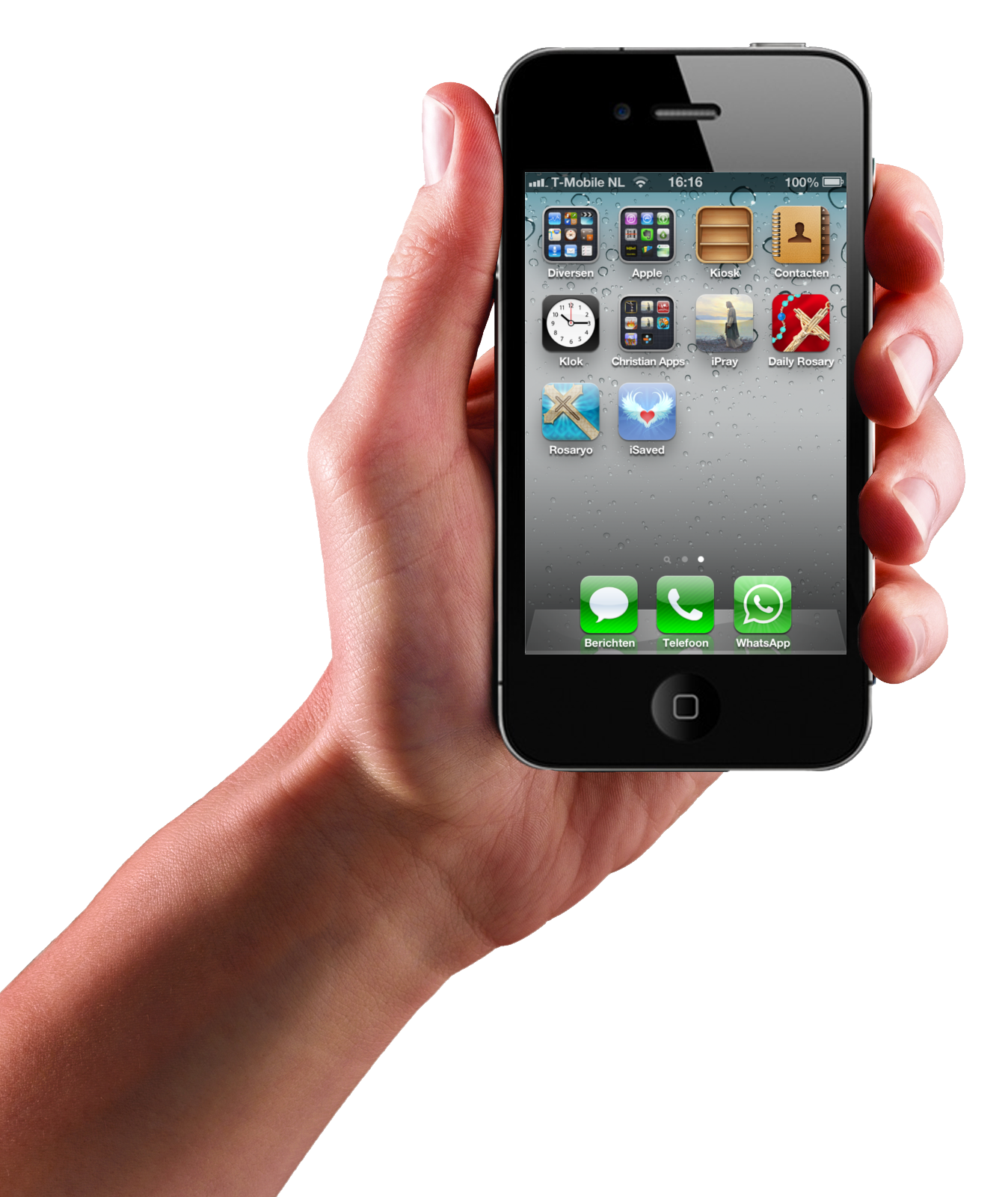 Iphone Holding Female Hand Free PNG HQ Transparent PNG Image