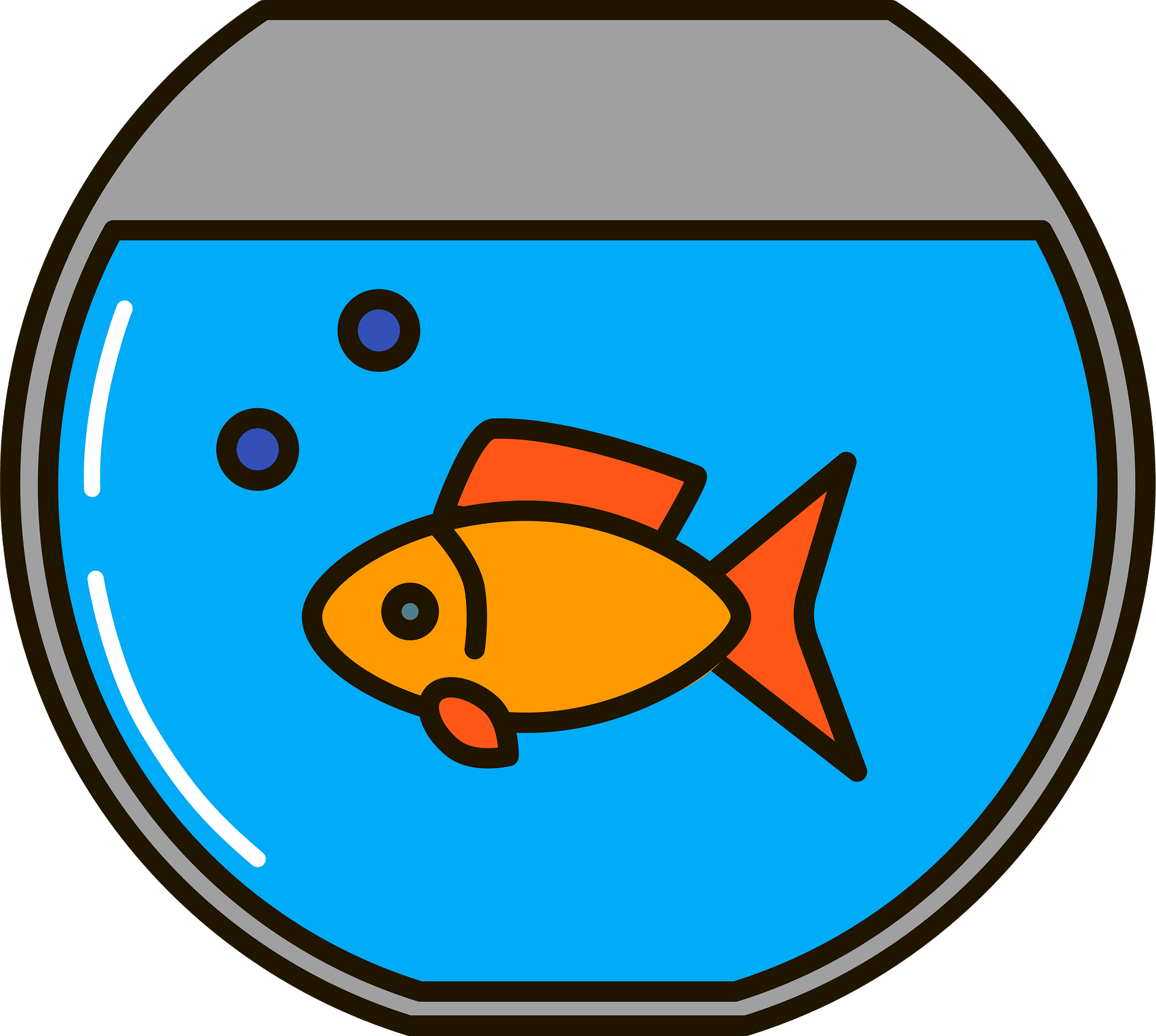 Blue Fish Vector Tank Free Download PNG HQ Transparent PNG Image