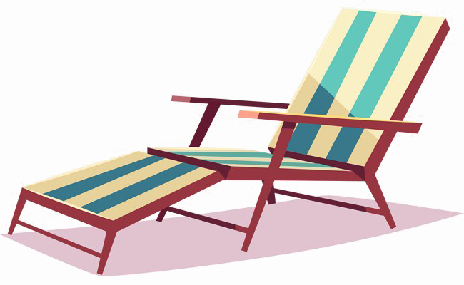 Deck Chair Free Clipart HD Transparent PNG Image