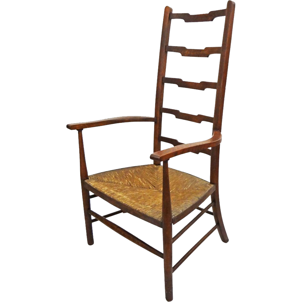 Ladder-Back Chair Free Transparent Image HD Transparent PNG Image