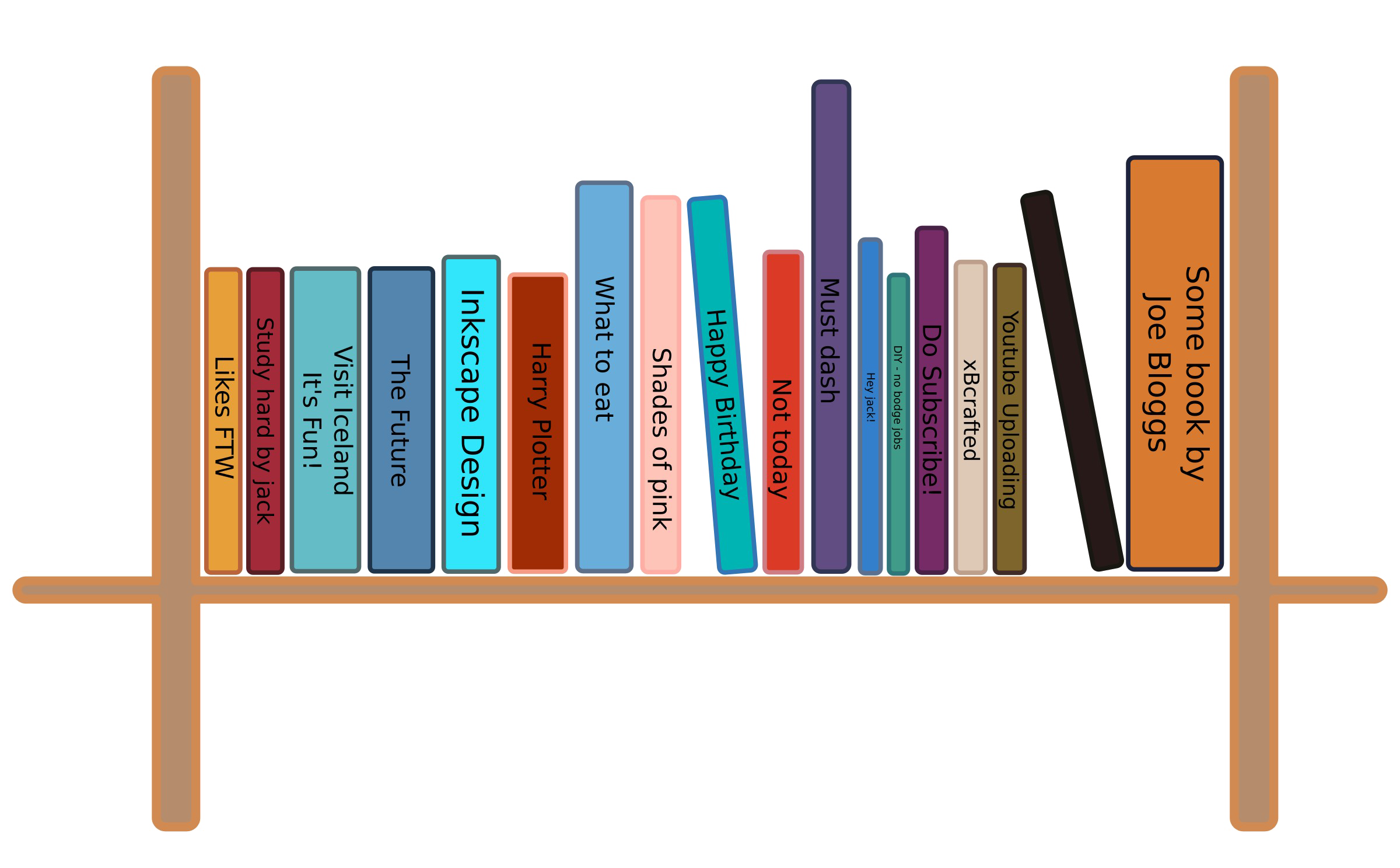 Bookshelf PNG Image High Quality Transparent PNG Image