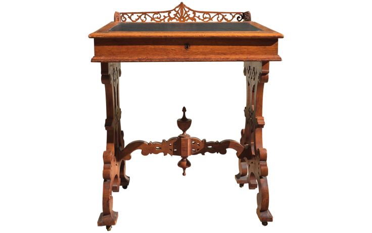 Davenport Desk Image Free Download PNG HQ Transparent PNG Image