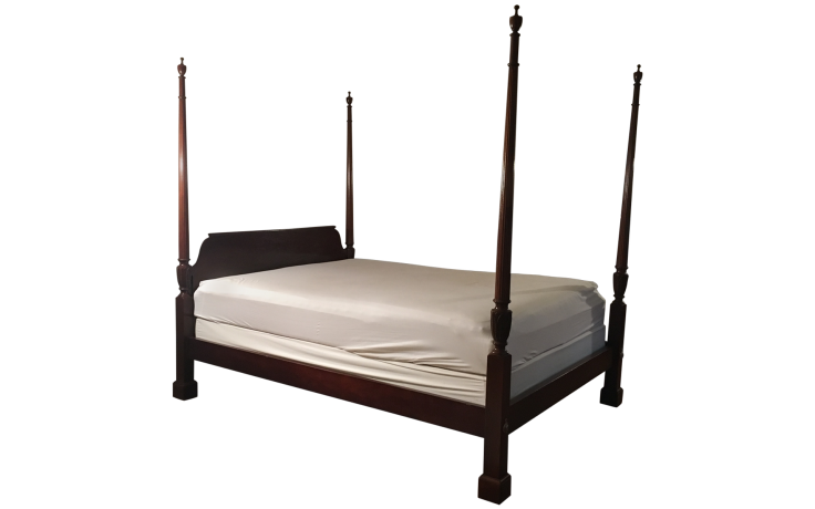 Four-Poster Bed Image Free Download PNG HQ Transparent PNG Image